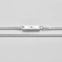 Shinola Simple Curb Chain Necklace
