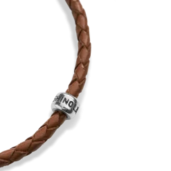 Sale Shinola Single Wrap Woven Leather Bracelet Tan