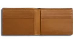 Shinola Slim Bifold Wallet Tan