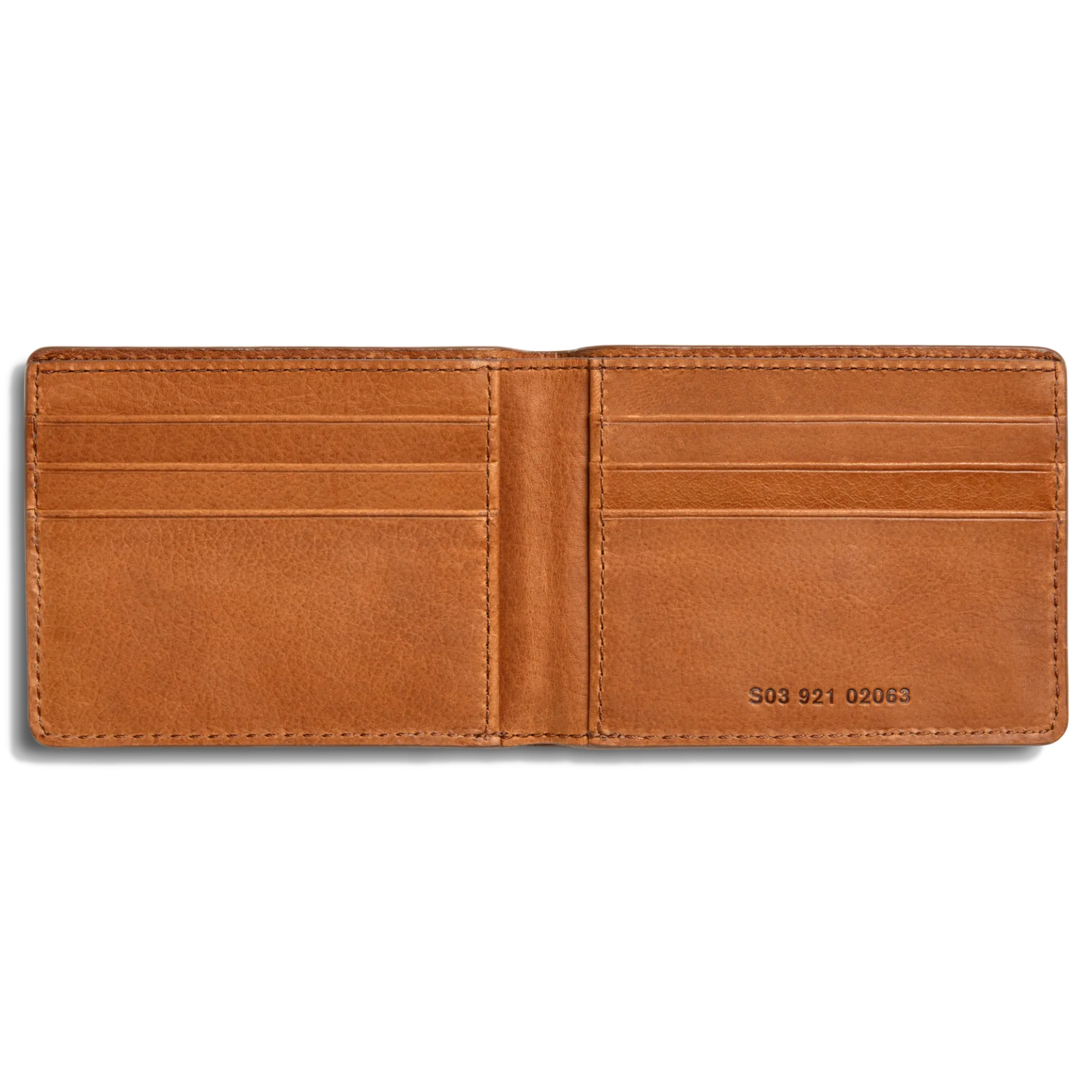 Clearance Shinola Slim Bifold Wallet Tan