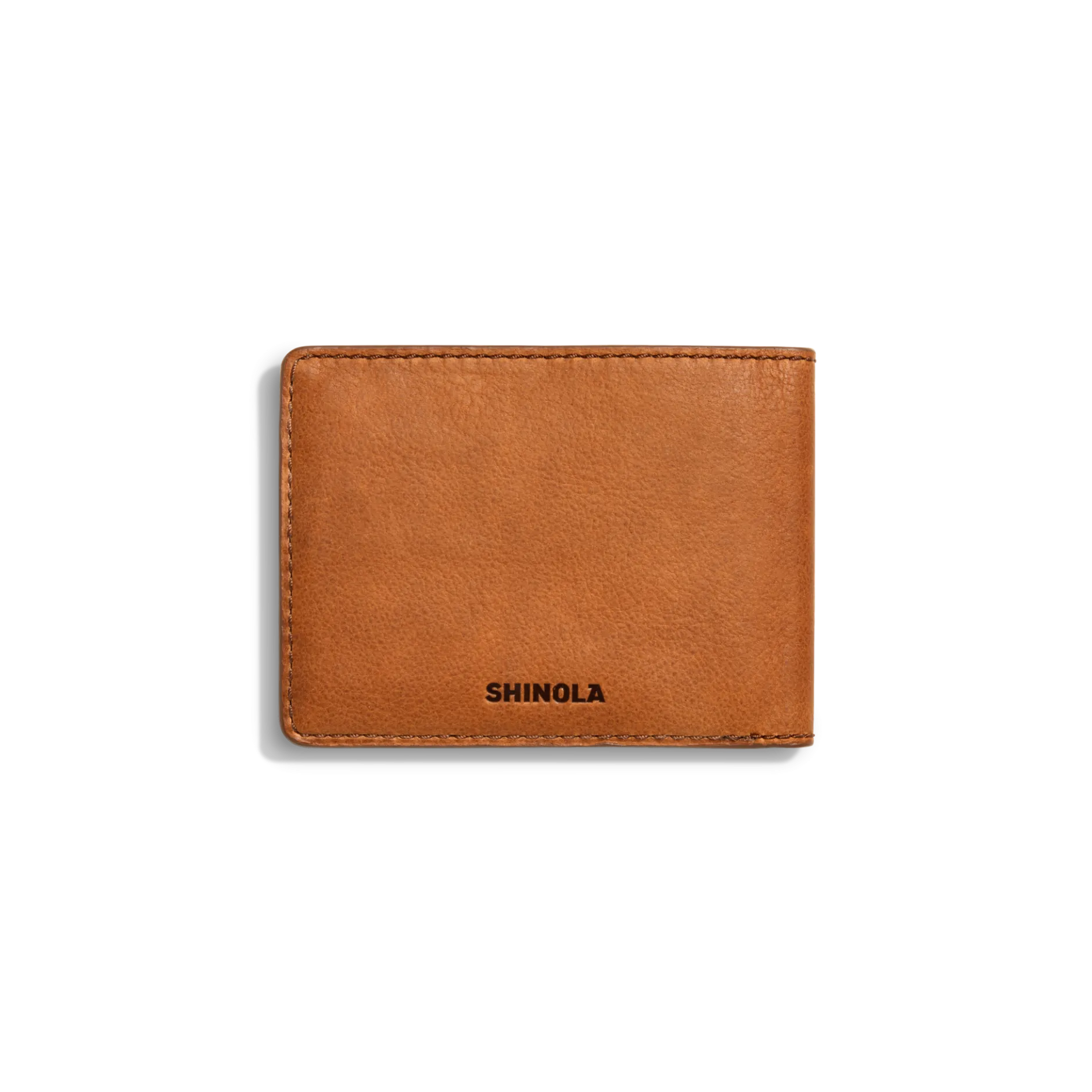 Clearance Shinola Slim Bifold Wallet Tan
