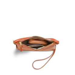 New Shinola Small Bixby Crossbody Rust