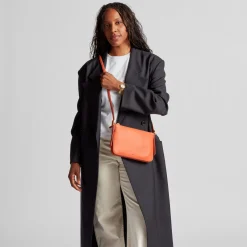 New Shinola Small Bixby Crossbody Rust
