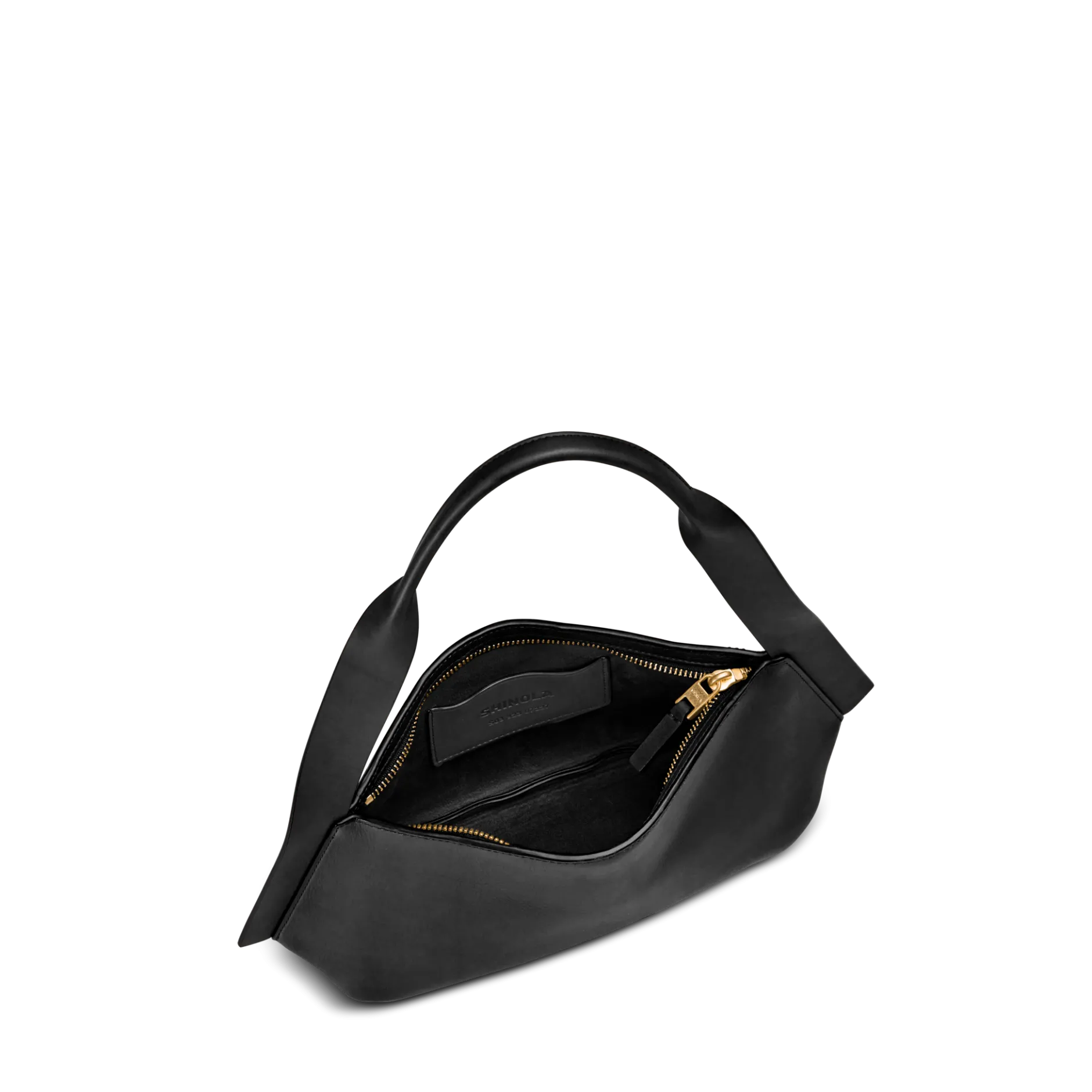 New Shinola Small Derby Shoulder Bag Black