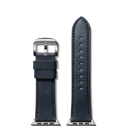 Discount Shinola Strap: 24/22 Blarney, SW RR Classic, Silver