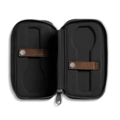 New Shinola Travel Watch Case Medium Brown