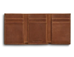 Outlet Shinola Trifold Wallet Medium Brown