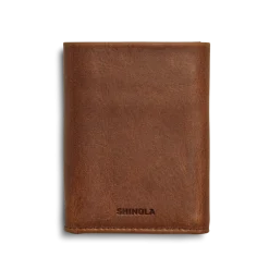 Outlet Shinola Trifold Wallet Medium Brown