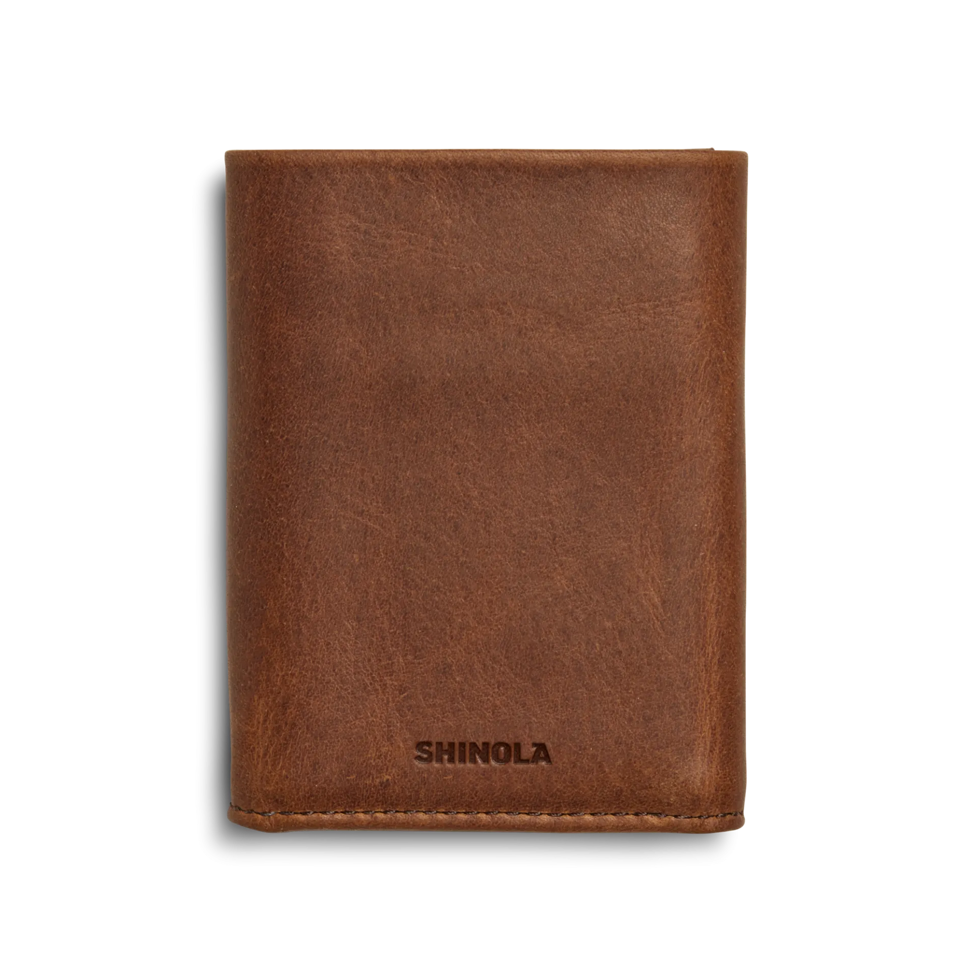 Outlet Shinola Trifold Wallet Medium Brown