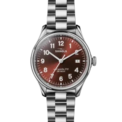 Outlet Shinola Vinton Watch Whiskey